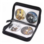 Portable 128 Disc CD-DVD Storage Bag